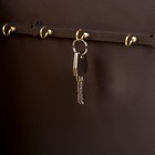 Ключница "Чудес в Новом году" венге  26,5х31,5х4,5 см - фото 28459348