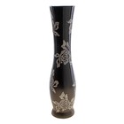 ваза керамика черн/белая роза 35 см талия - Фото 1