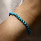 Браслет «Бирюза», 5.5 см, шар №4 - Фото 3