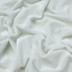 Бархат аситекс, ширина 150 см, цвет молочный - Фото 3