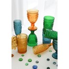 Набор стаканов стеклянных Magistro «Ларго», 350 мл, 6 шт, цвет янтарный - фото 4281566