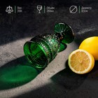 Бокал из стекла Magistro «Ларго», 260 мл, цвет зелёный - Фото 2
