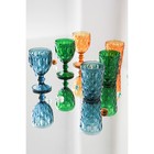 Набор стаканов стеклянных Magistro «Варьете», 465 мл, 8,5×14 см, 6 шт, цвет синий - фото 4281611