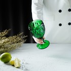 Бокал Magistro «Варьете», 320 мл, стекло, зелёный - Фото 8