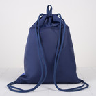 Мешок для обуви с карманом 470 х 370, Оникс, «Монстрик», цвет синий - Фото 3