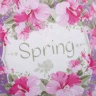 Мешок для обуви 490 х 410, Оникс, «Весна», розовый - Фото 4