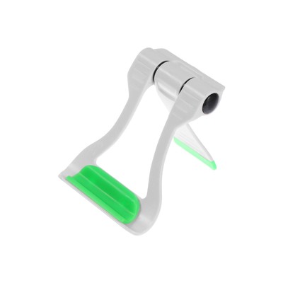 Подставка для телефона Luazon, складная, усиленная, регулируемая высота, бело/зелёная