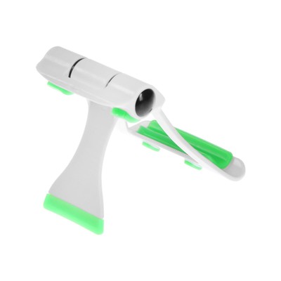 Подставка для телефона Luazon, складная, усиленная, регулируемая высота, бело/зелёная