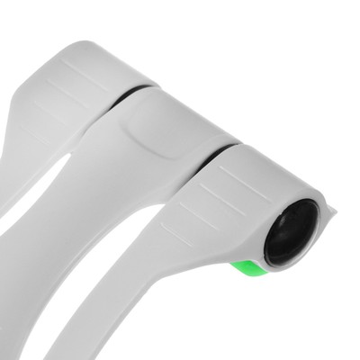 Подставка для телефона Luazon, складная, усиленная, регулируемая высота, бело/зелёная