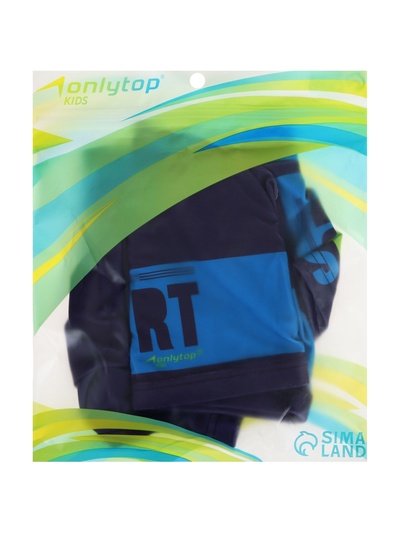 Плавки для мальчиков + шапочка ONLYTOP, р. 26, рост 110 см
