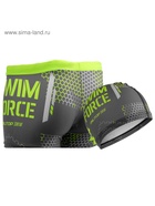 Комплект для плавания детский (плавки+шапочка) для мальчиков, размер 28, рост 116 см - Фото 5