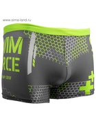 Комплект для плавания детский (плавки+шапочка) для мальчиков, размер 38, рост 146 см - Фото 8