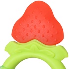 Прорезыватель силиконовый «Клубничка», с погремушкой, от 3 мес. - Фото 5