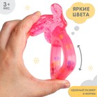 Прорезыватель - погремушка охлаждающий с водой «Облачко», цвет МИКС, Крошка Я - Фото 2