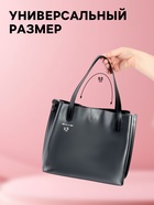 Ручки для сумки, пара, 52±2×2 см, чёрные - Фото 2