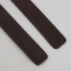 Ручки для сумки, пара, 52 ± 2 × 2 см, цвет коричневый - фото 8658947
