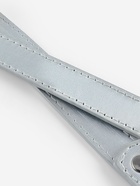 Ручка для сумки, с карабинами, 63×2 см, цвет серебряный - Фото 4