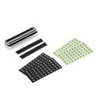 Табличка для номера телефона, вращение 360, люминесцентные цифры, хром 4331015