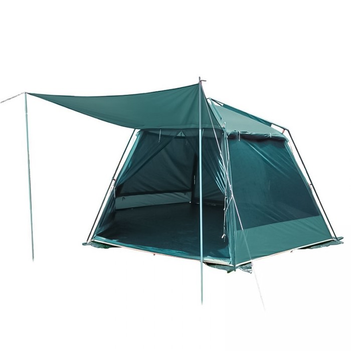 Палатка-тент Mosquito Lux Green (V2), 370 х 430 х 225 см, цвет зелёный