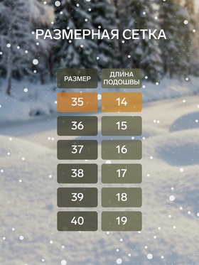 Валенки женские, цвет чёрный, размер 35 (23 см)