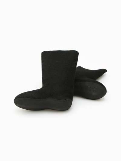 Валенки женские, цвет чёрный, размер 39 (27 см)