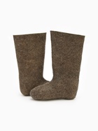 Валенки мужские, размер 44 (32), коричневые - Фото 3