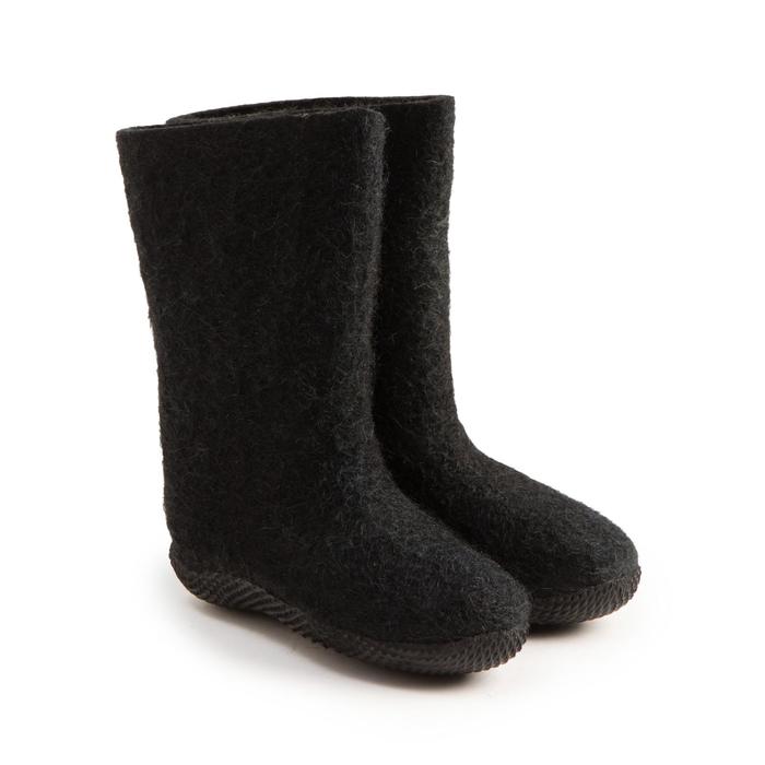 Валенки детские, цвет чёрный, размер 31 - Фото 1