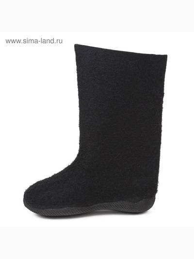 Валенки детские, размер 34, чёрные