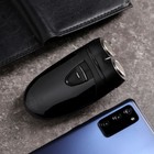 Электробритва Luazon LBR-12, 3 Вт, роторная, 2 головки, сухое бритьё, от 2хАА (не в компл.) - Фото 1