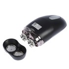 Электробритва Luazon LBR-12, 3 Вт, роторная, 2 головки, сухое бритьё, от 2хАА (не в компл.) - Фото 6