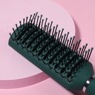 Расчёска массажная, вентилируемая, 5.5×23(±1) см, зелёная - Фото 5