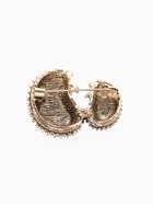 Брошь «Ёжики», цвет чёрно-белый в чернёном золоте - Фото 3