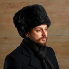 Карнавальная шляпа «Папаха», цвет чёрный - фото 8861566