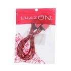 Кабель 2 в 1 LuazON, Lightning/microUSB - USB, 1 A, 1 м, оплётка нейлон, красный 4449943 - фото 16333646