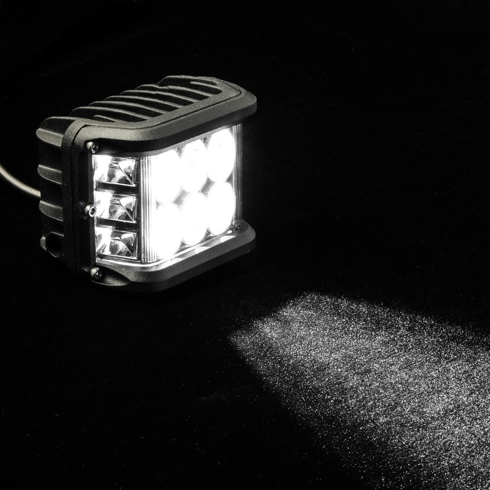 Противотуманная фара 9-30 В, 12 LED, IP67, 36 Вт, направленный свет - фото 1907027365