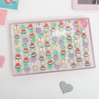 Кольцо детское «Выбражулька» фруктики, форма МИКС, цвет МИКС (комплект 100 шт) - фото 20966862