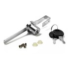 Замок-стекло TRODOS, реечный, цвет хром - фото 24668491