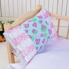 Постельное бельё для кукол «Царевна лягушка на голубом», простынь, одеяло, подушка - Фото 2