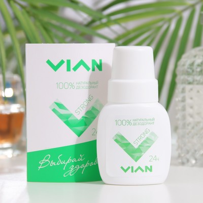 Дезодорант натуральный Vian STRONG, концентрированный, 50 мл
