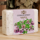 Соляной брикет "Чабрец" с алтайскими травами, 1,35 кг "Добропаровъ" - Фото 2