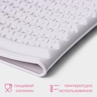 Прихватка для горячего Доляна «Мускат», силикон, 29×17 см, сиреневая - Фото 2