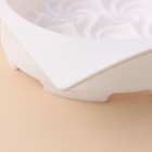 Форма для муссовых десертов и выпечки KONFINETTA «Вихрь», 17,5×5,5 см, ячейка d=15 см, цвет белый - фото 4281842