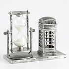 Часы песочные «Красная будка», сувенирные, с подсветкой, 15.5×6.5×12.5 см - Фото 6