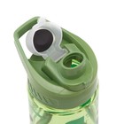 Бутылка для воды, 700 мл,  8 х 24.5 см, зеленый камуфляж - фото 8484630