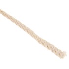 Шнур для вязания "Пухлый" 100% хлопок ширина 5мм 100м (суровый) - Фото 2