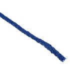 Шнур для вязания "Пухлый" 100% хлопок ширина 5мм 100м (васильковый) - Фото 2