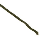 Шнур для вязания "Пухлый" 100% хлопок ширина 5мм 100м (хаки) - Фото 2