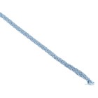 Шнур для вязания "Пухлый" 100% хлопок ширина 5мм 100м (голубой) - фото 9466368