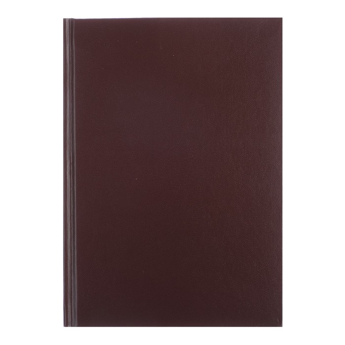 Ежедневник недатированный А5+, 136 листов Ideal new, обложка бумвинил, коричневый