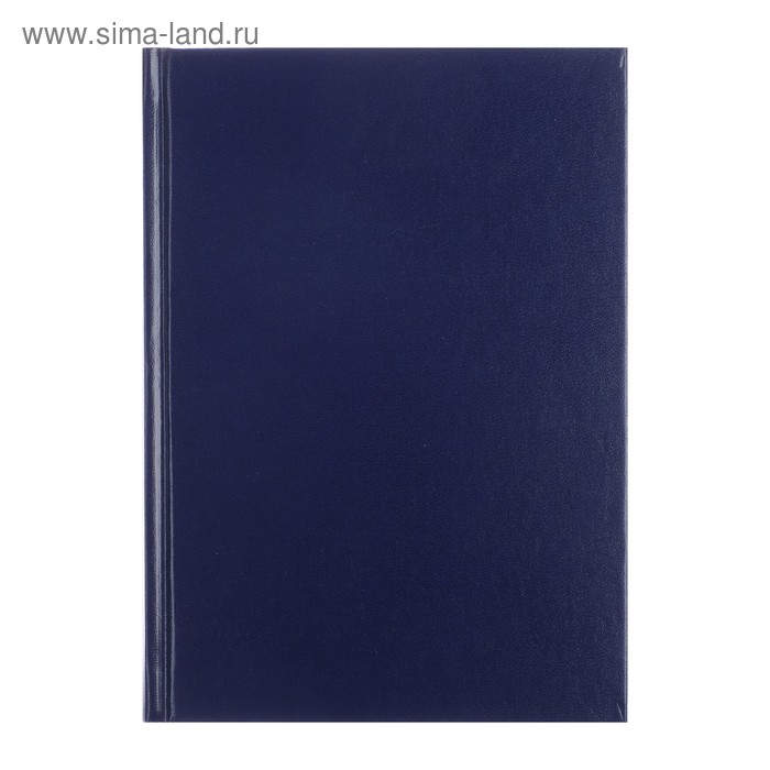 Ежедневник недатированный А5+, 136 листов Ideal new, твёрдая обложка, искусственная кожа, синий - Фото 1